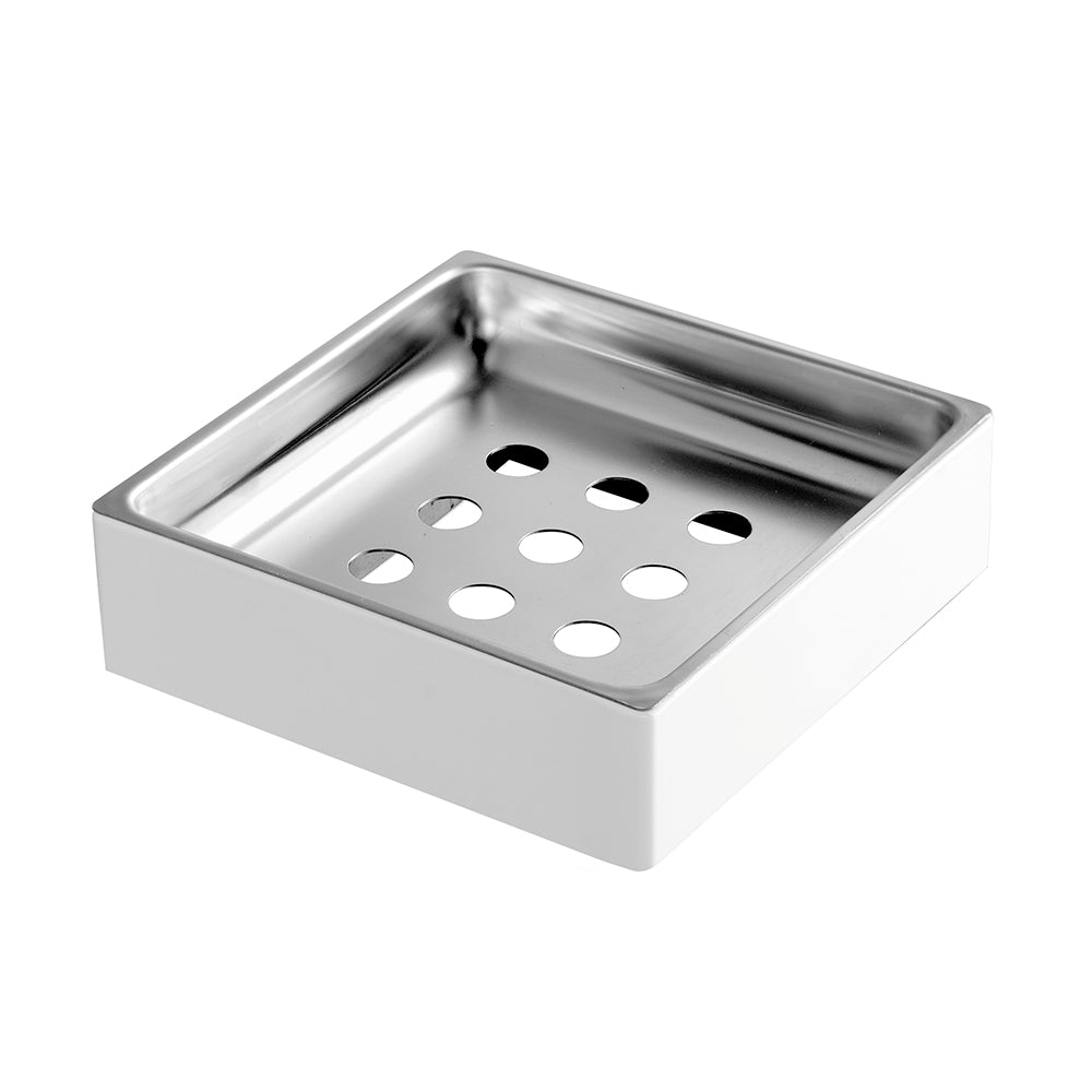 Freestanding Wire Soap Dish – NEO – Matt White