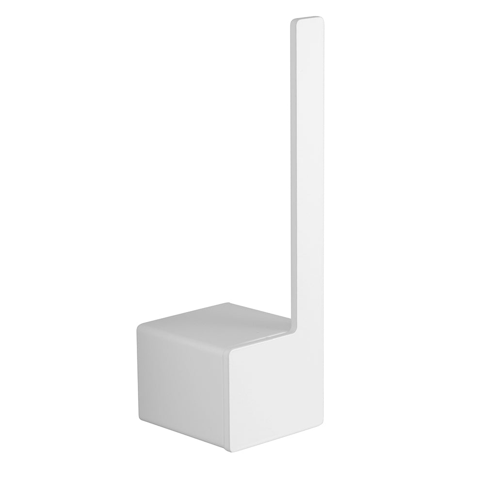 Toilet Roll Holder with Shelf – NEO – Matt White
