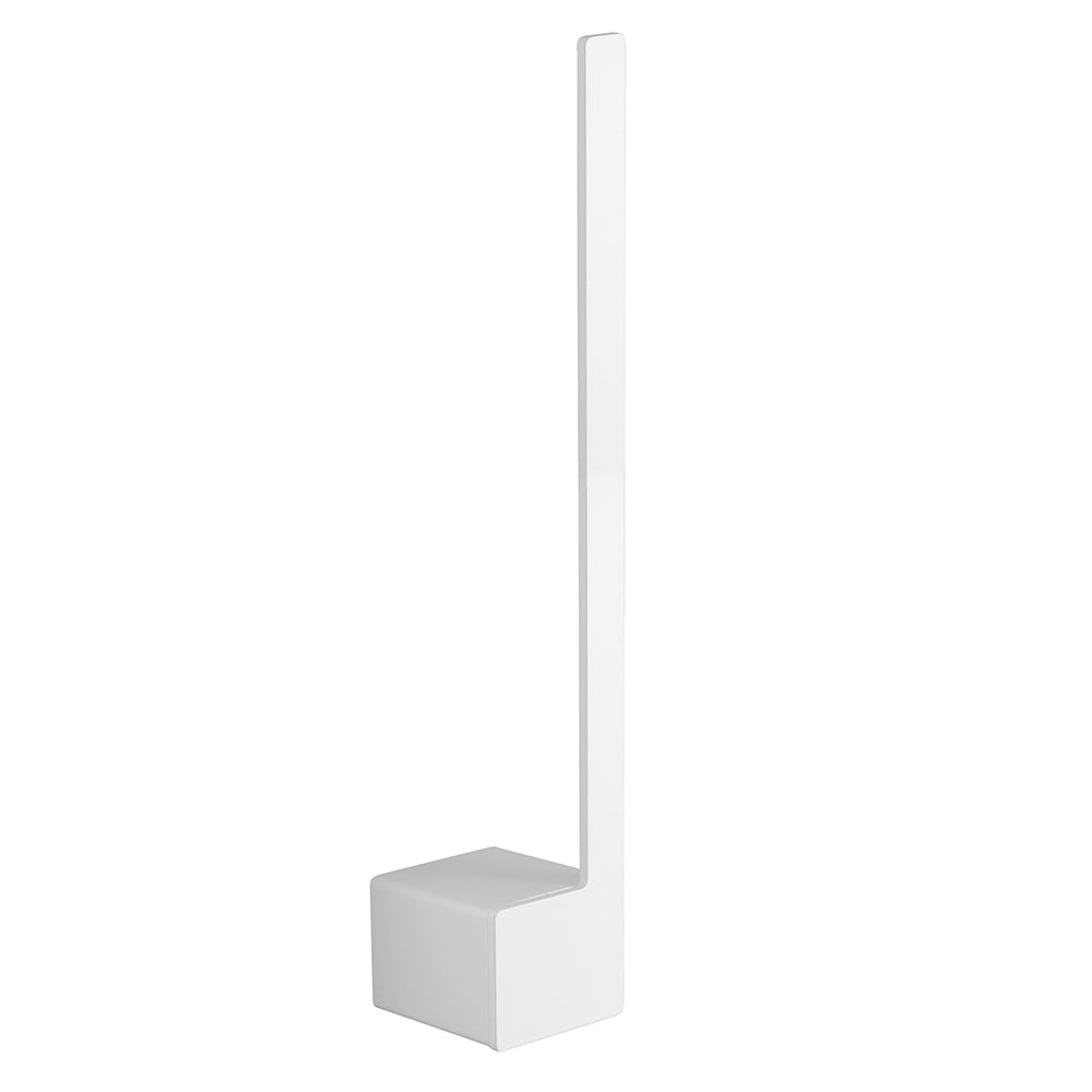 Double Toilet Roll Holder with Shelf – NEO – Matt White