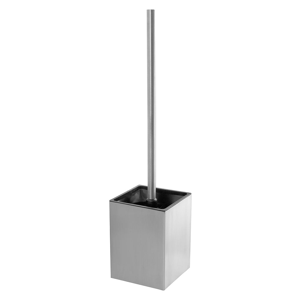 Freestanding Toilet Brush Holder – NEO – Brushed Stainless Steel