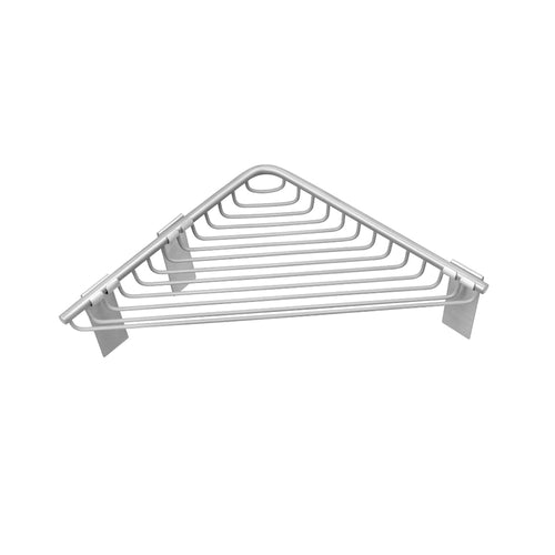 Corner Wire Soap Dish – NETS – Brushed Stainless Steel