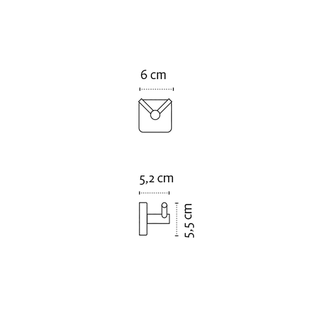 Double Hook – QUATTRO — dimensions