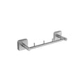 Four-Hook Hanger – QUATTRO – Brushed Stainless Steel