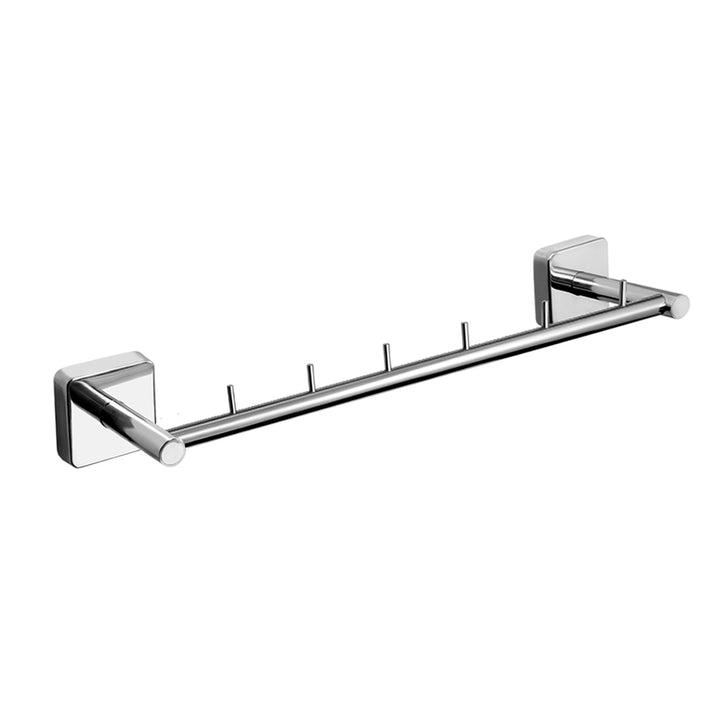 Six-Hook Hanger – QUATTRO – Polished Stainless Steel