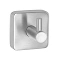 Single Hook – QUATTRO – Brushed Stainless Steel