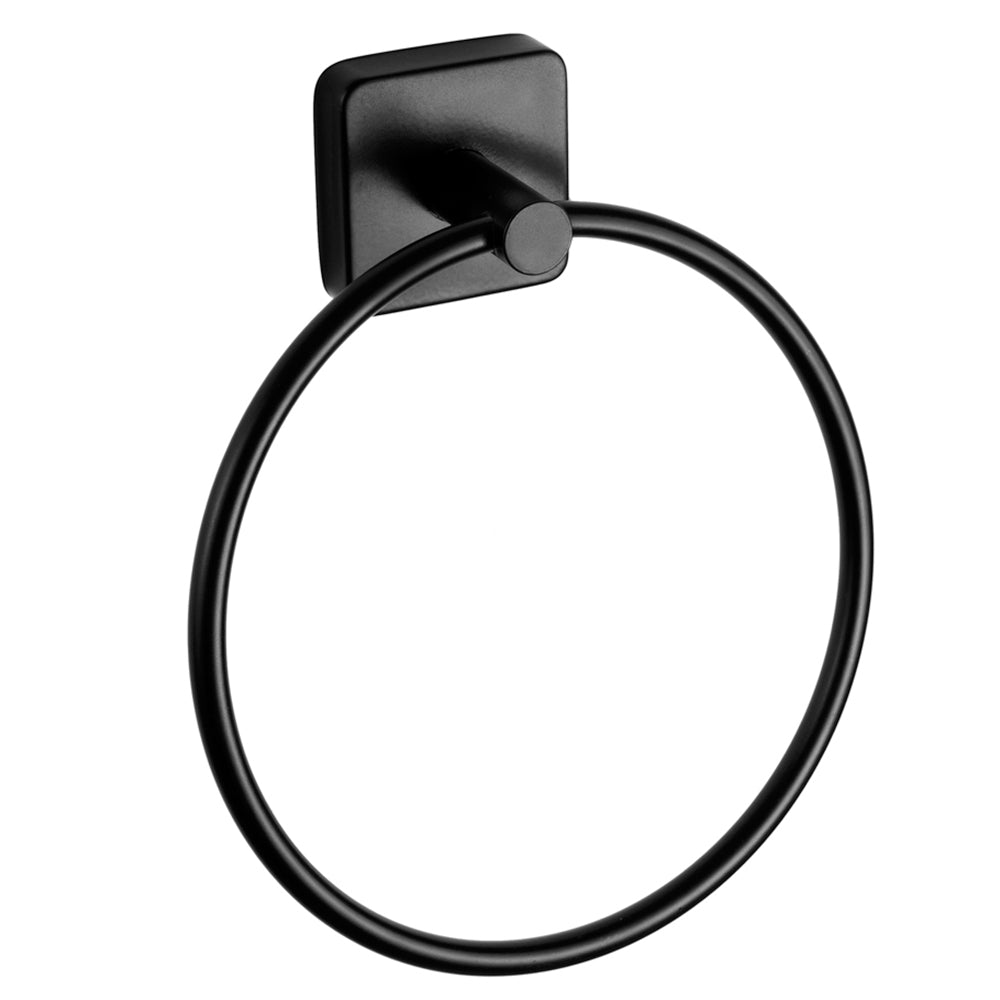 Towel Ring - Circle – QUATTRO – Matt Black