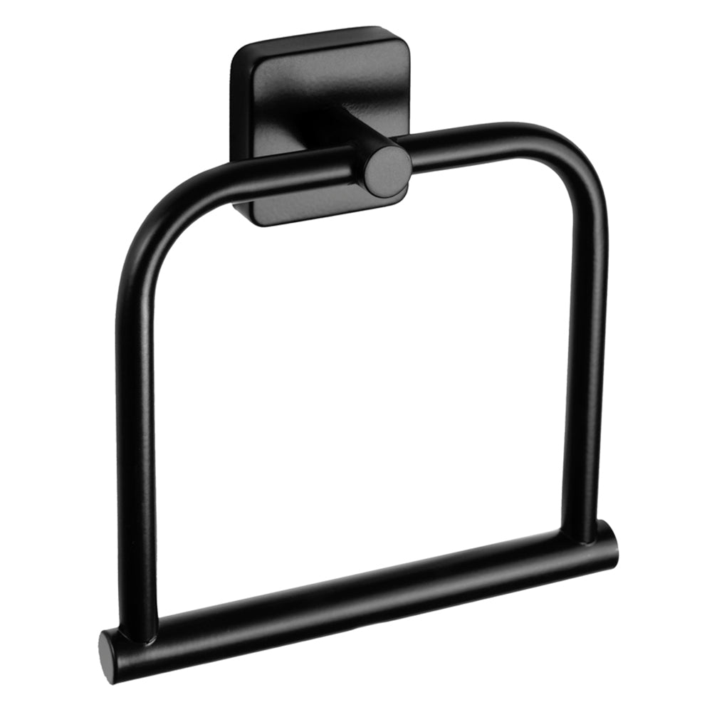 Towel Ring - Straight – QUATTRO – Matt Black