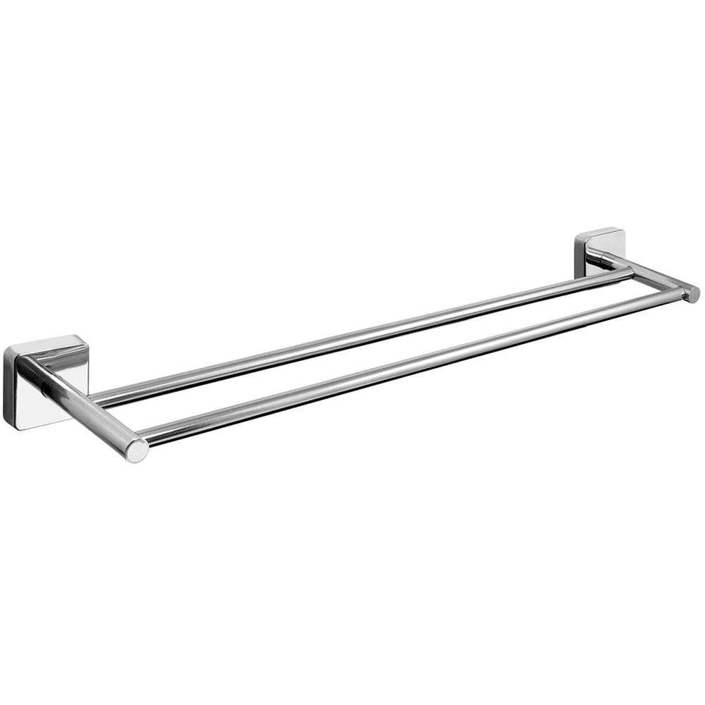 Double Towel Bar – QUATTRO – Polished Stainless Steel