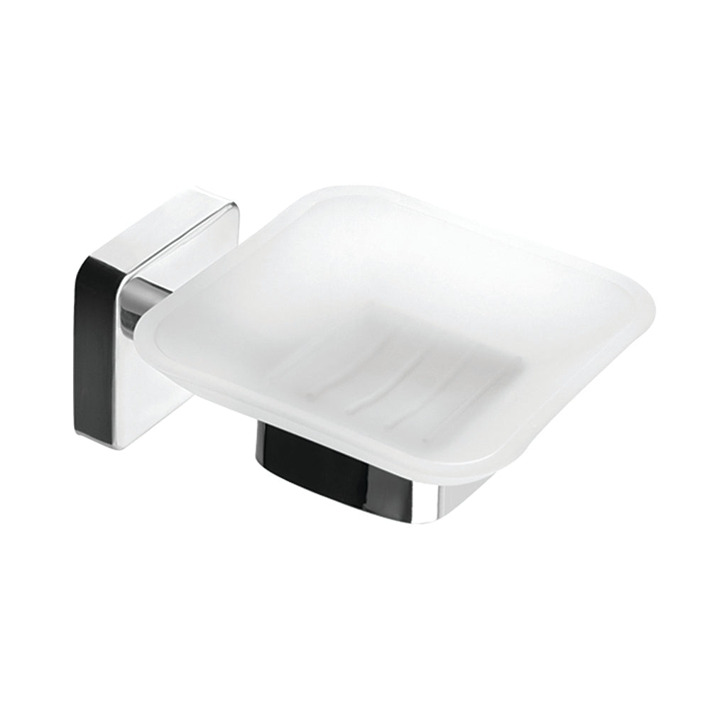 Soap Dish – QUATTRO – Polished Stainless Steel