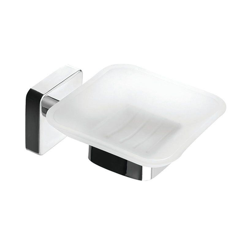 Soap Dish – QUATTRO – Polished Stainless Steel
