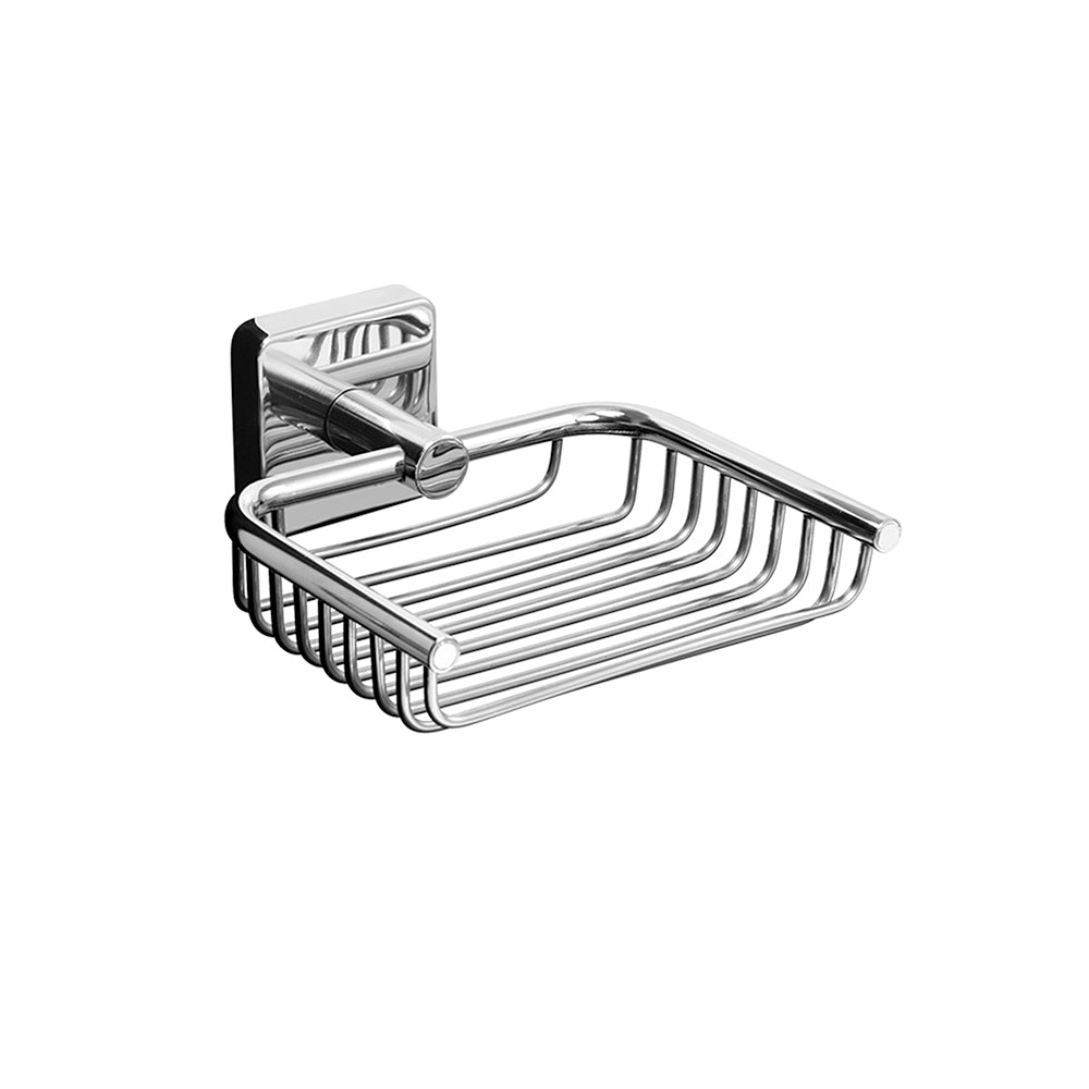 Wire Soap Dish – QUATTRO – Polished Stainless Steel