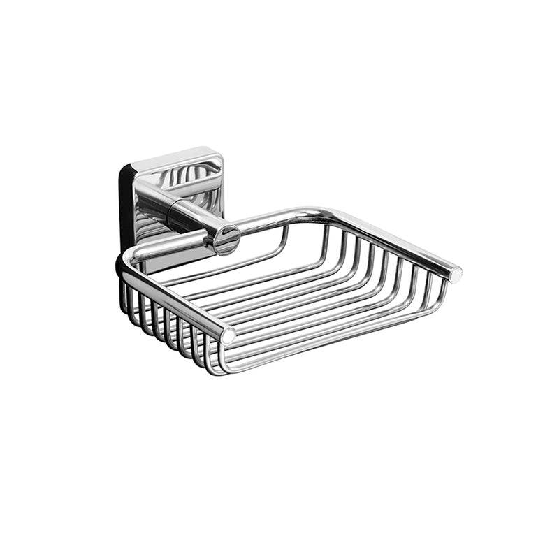 Wire Soap Dish – QUATTRO – Polished Stainless Steel