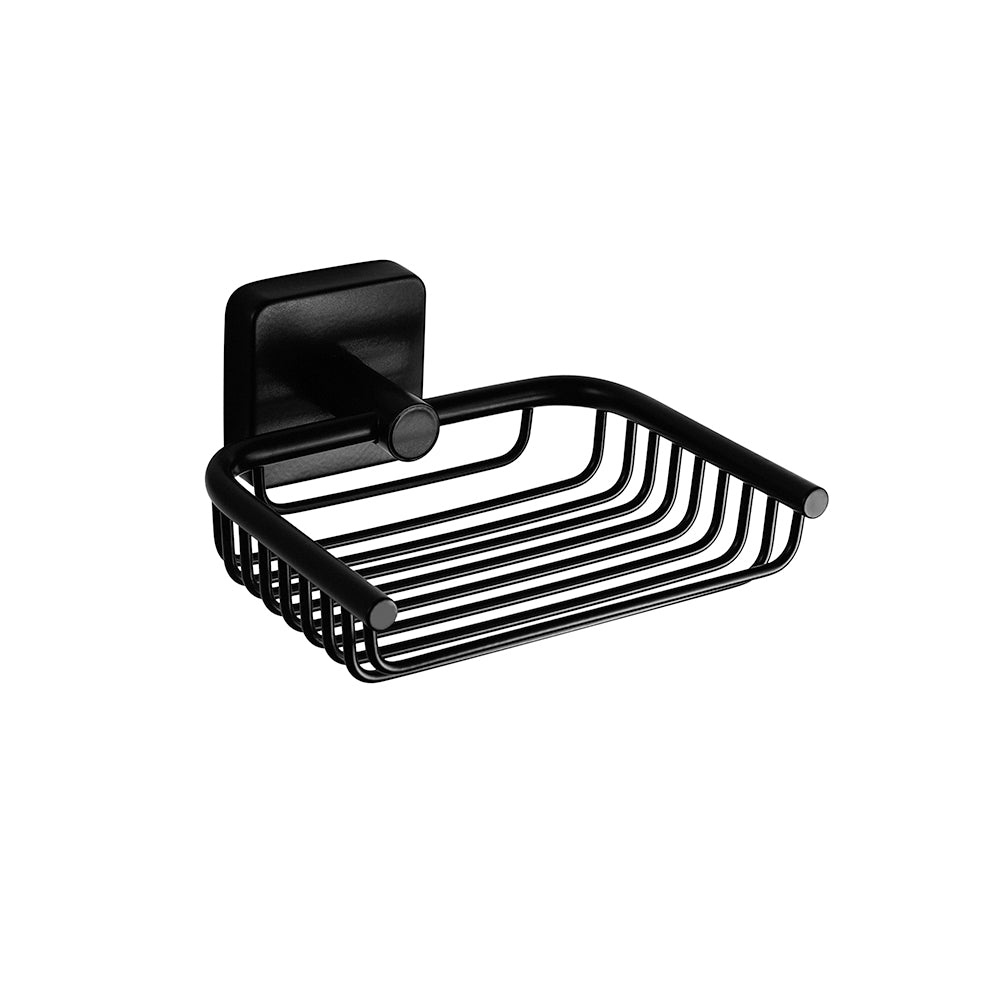 Wire Soap Dish – QUATTRO – Matt Black
