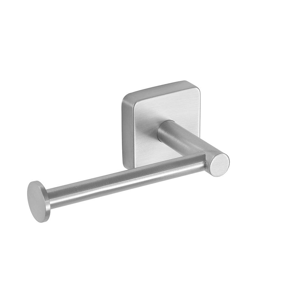 Toilet Roll Holder – QUATTRO – Brushed Stainless Steel