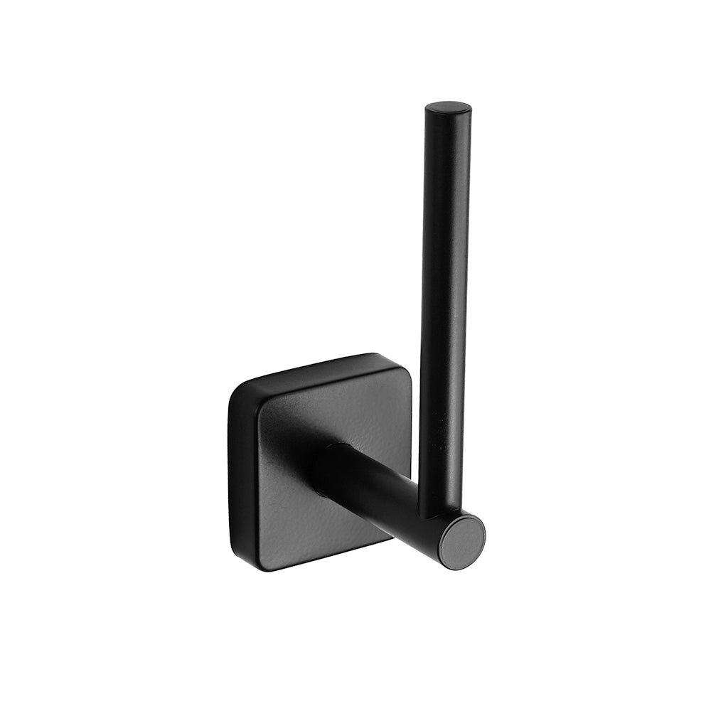 Toilet Roll Holder - Vertical – QUATTRO – Matt Black