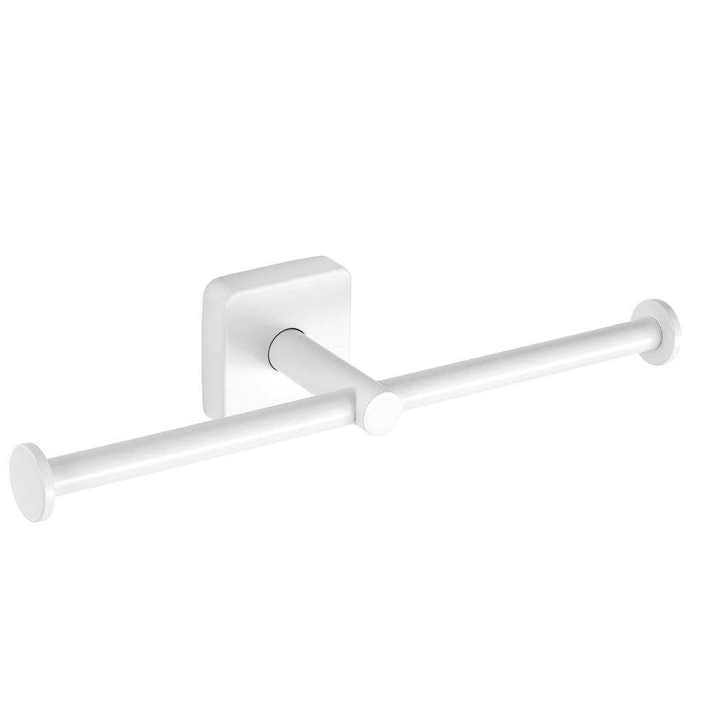 Toilet Roll Holder - Double – QUATTRO – Matt White