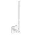 Toilet Roll Holder - Vertical Double – QUATTRO – Matt White