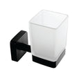 Glass Tumbler Holder – QUATTRO – Matt Black