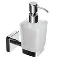 Wall-Mounted Soap Dispenser 200 ml – QUATTRO – Polished Stainless Steel