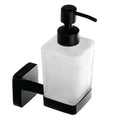 Wall-Mounted Soap Dispenser 200 ml – QUATTRO – Matt Black