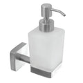 Wall-Mounted Soap Dispenser 200 ml – QUATTRO – Brushed Stainless Steel