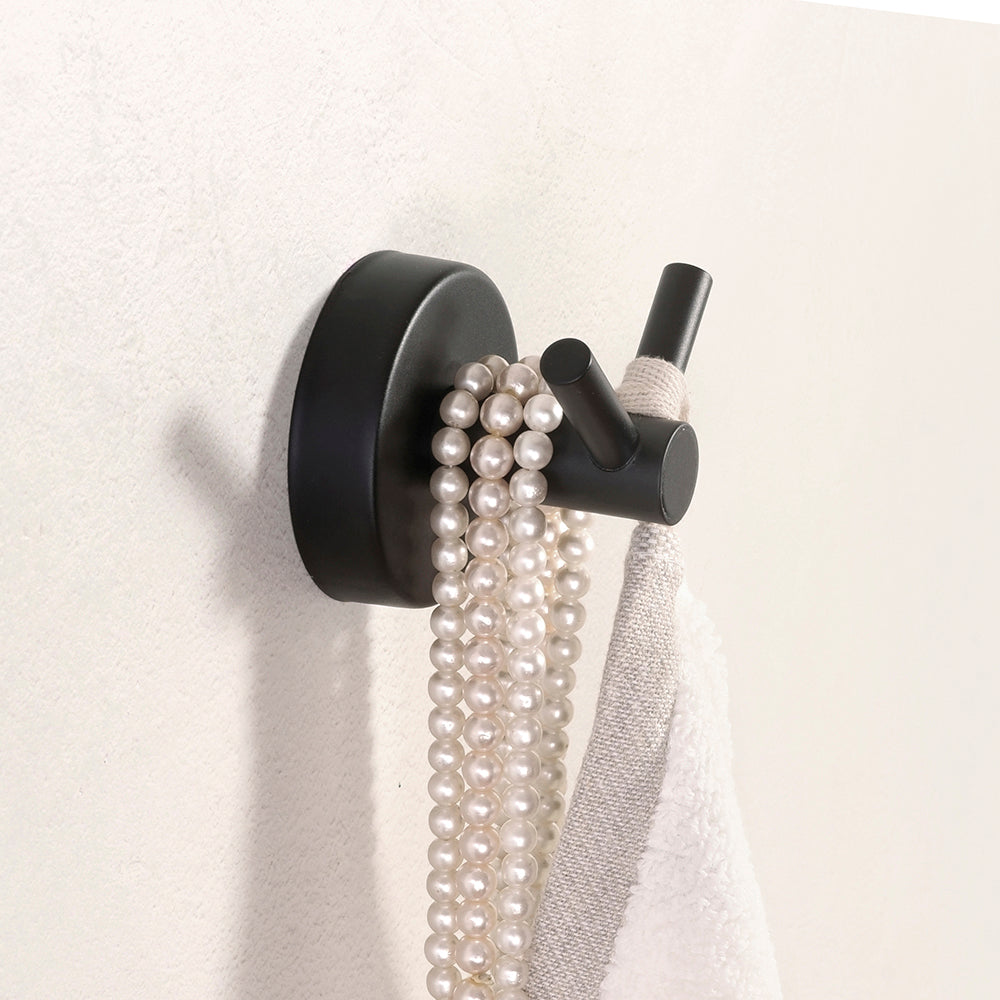 Double Hook – UNO – Polished Stainless Steel — interior view