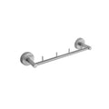 Four-Hook Rack – UNO – Brushed Stainless Steel