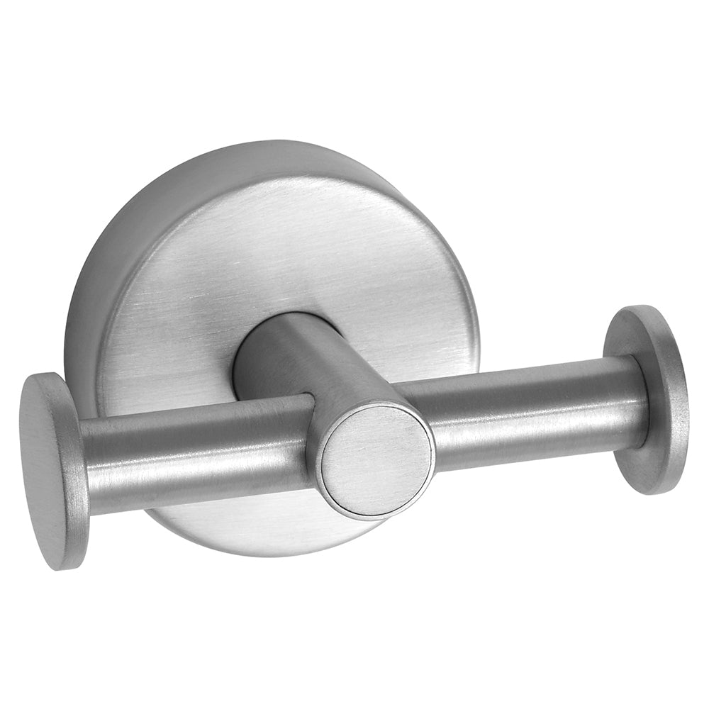 Two-Hook Hanger – UNO – Brushed Stainless Steel
