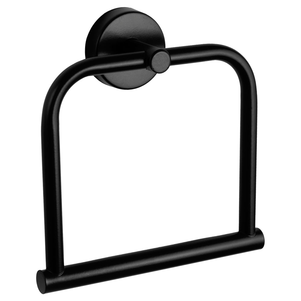 Straight Towel Holder – UNO – Matt Black