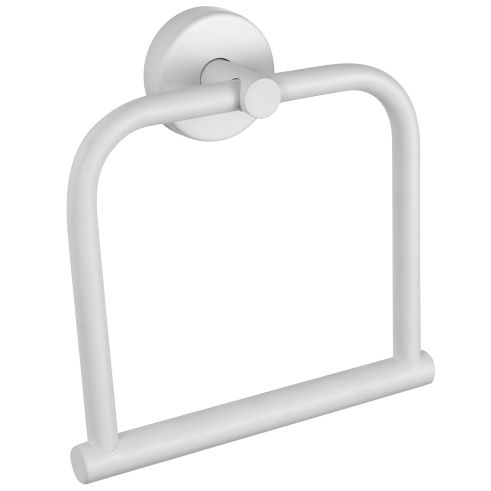 Straight Towel Holder – UNO – Matt White