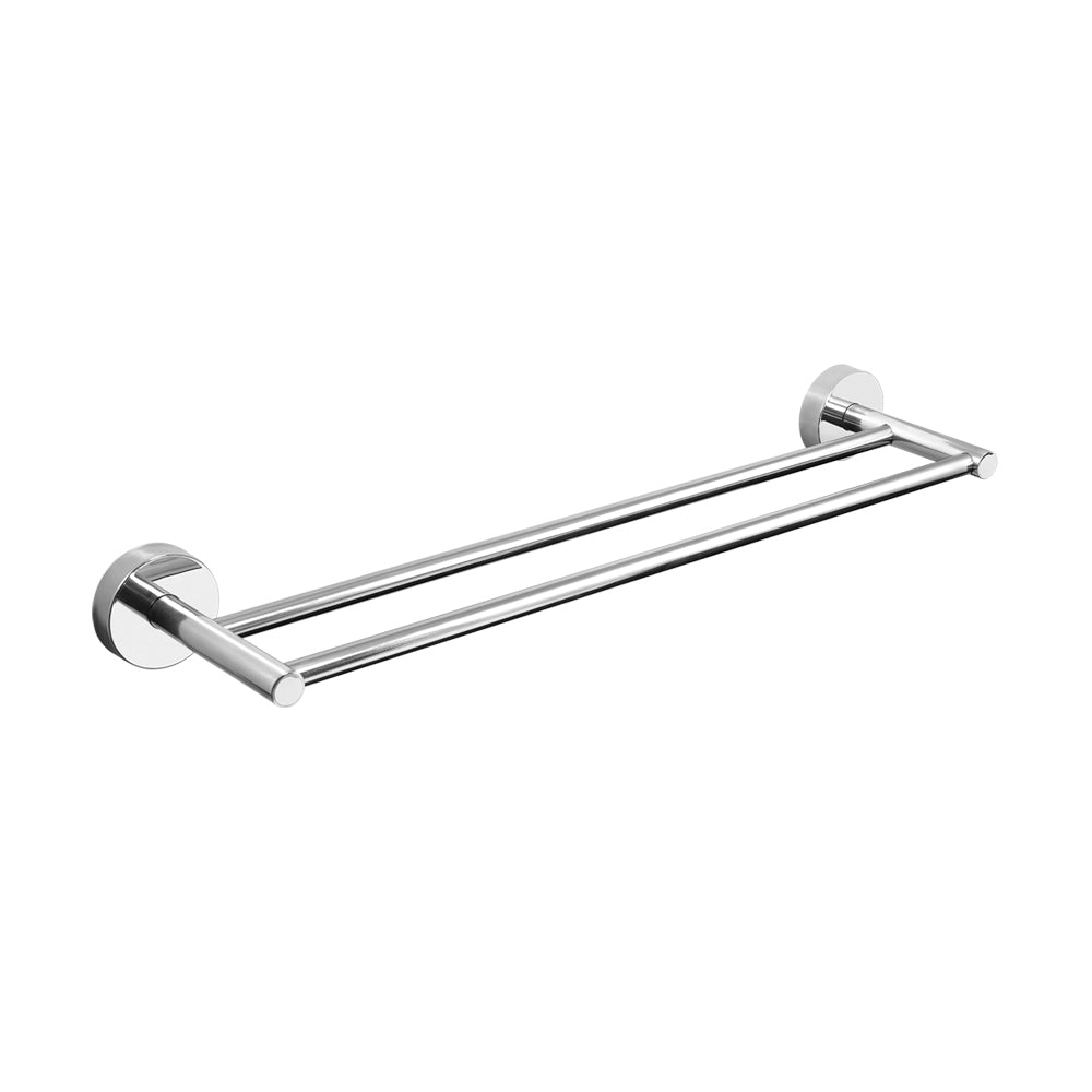 Double Towel Bar – UNO – Polished Stainless Steel