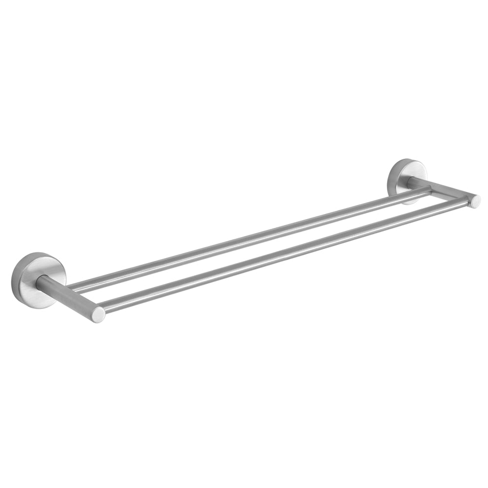 Double Towel Bar – UNO – Brushed Stainless Steel