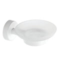 Glass Soap Dish – UNO – Matt White
