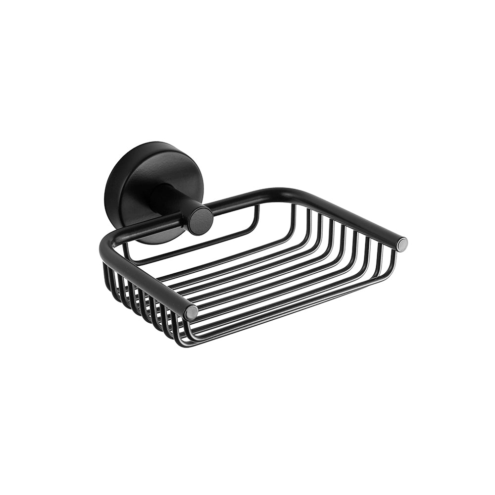 Wire Soap Dish – UNO – Matt Black