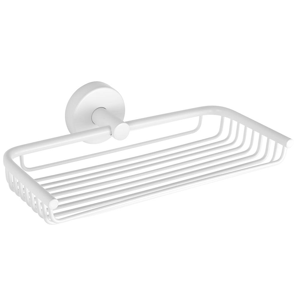 Double Wire Soap Dish – UNO – Matt White