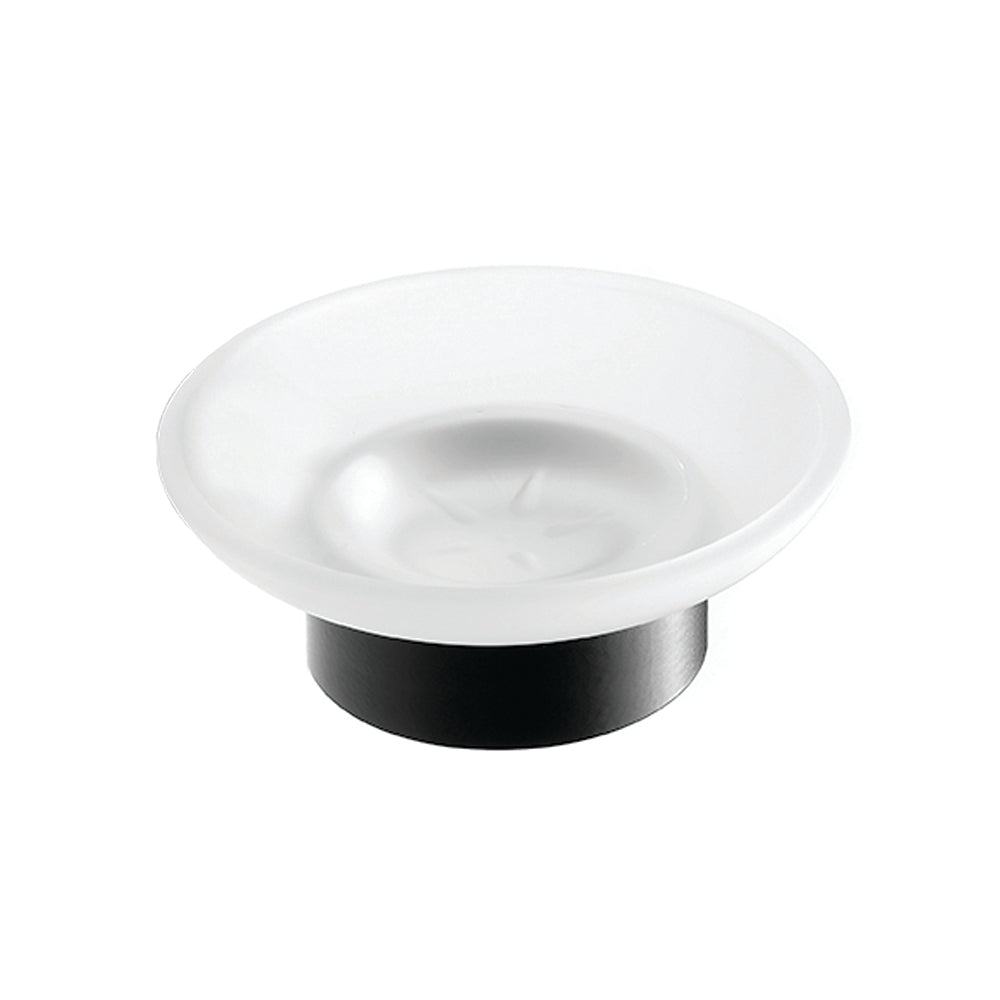 Freestanding Glass Soap Dish – UNO – Matt Black