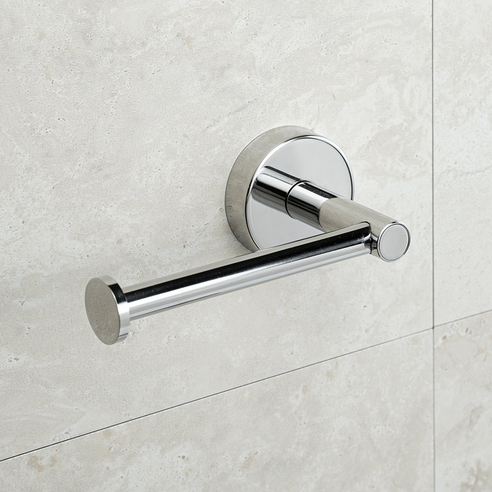 Toilet Roll Holder – UNO – Polished Stainless Steel — interior view