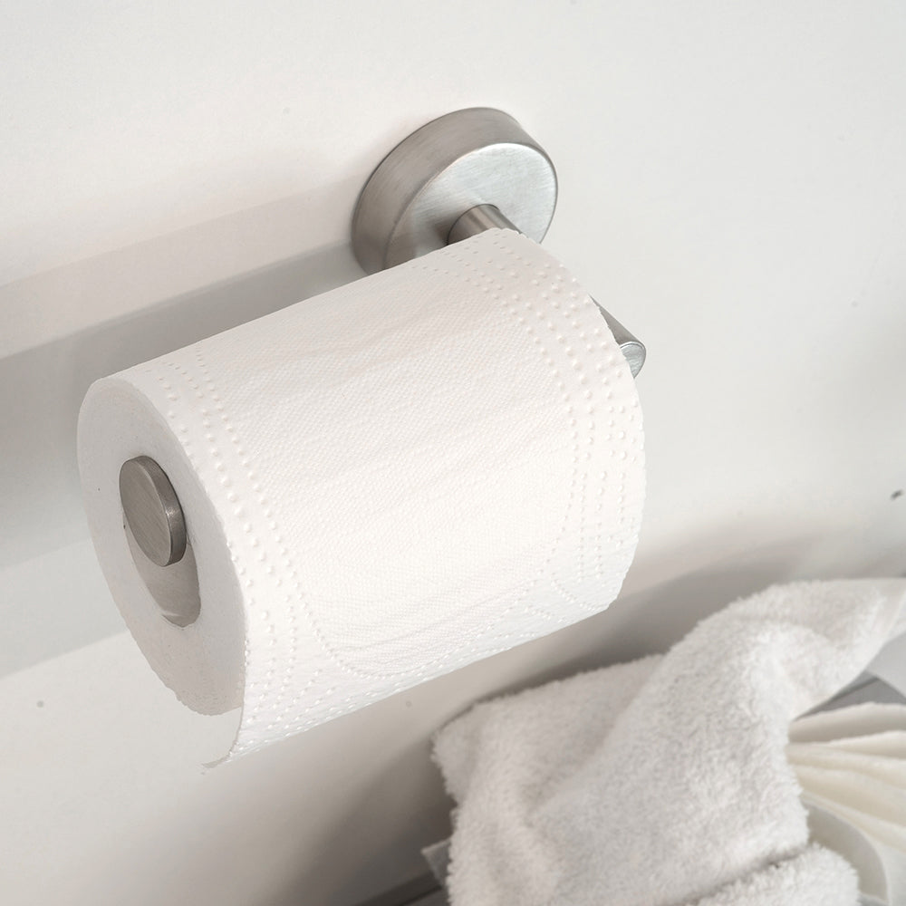 Toilet Roll Holder – UNO – Brushed Stainless Steel — interior view