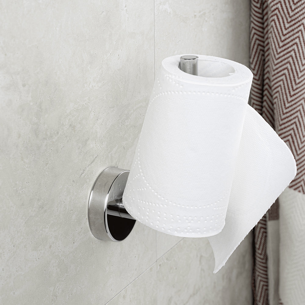 Straight Toilet Roll Holder – UNO – Polished Stainless Steel — interior view
