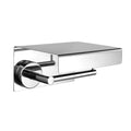 Toilet Roll Holder with Shelf – UNO – Polished Stainless Steel