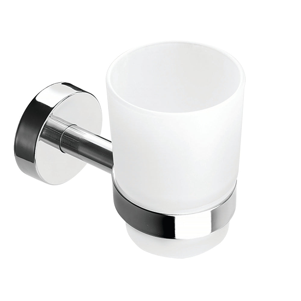 Glass Tumbler Holder – UNO – Polished Stainless Steel