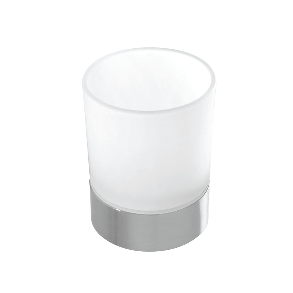 Freestanding Glass Tumbler Holder – UNO – Brushed Stainless Steel