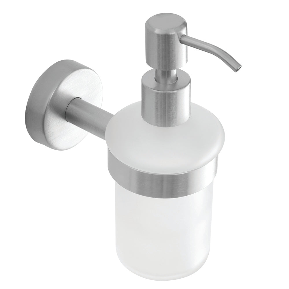 Wall-Mounted Soap Dispenser 180 ml – UNO – Brushed Stainless Steel