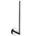 Double Straight Toilet Roll Holder – UNO – Polished Stainless Steel
