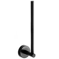 Double Straight Toilet Roll Holder – UNO – Matt Black